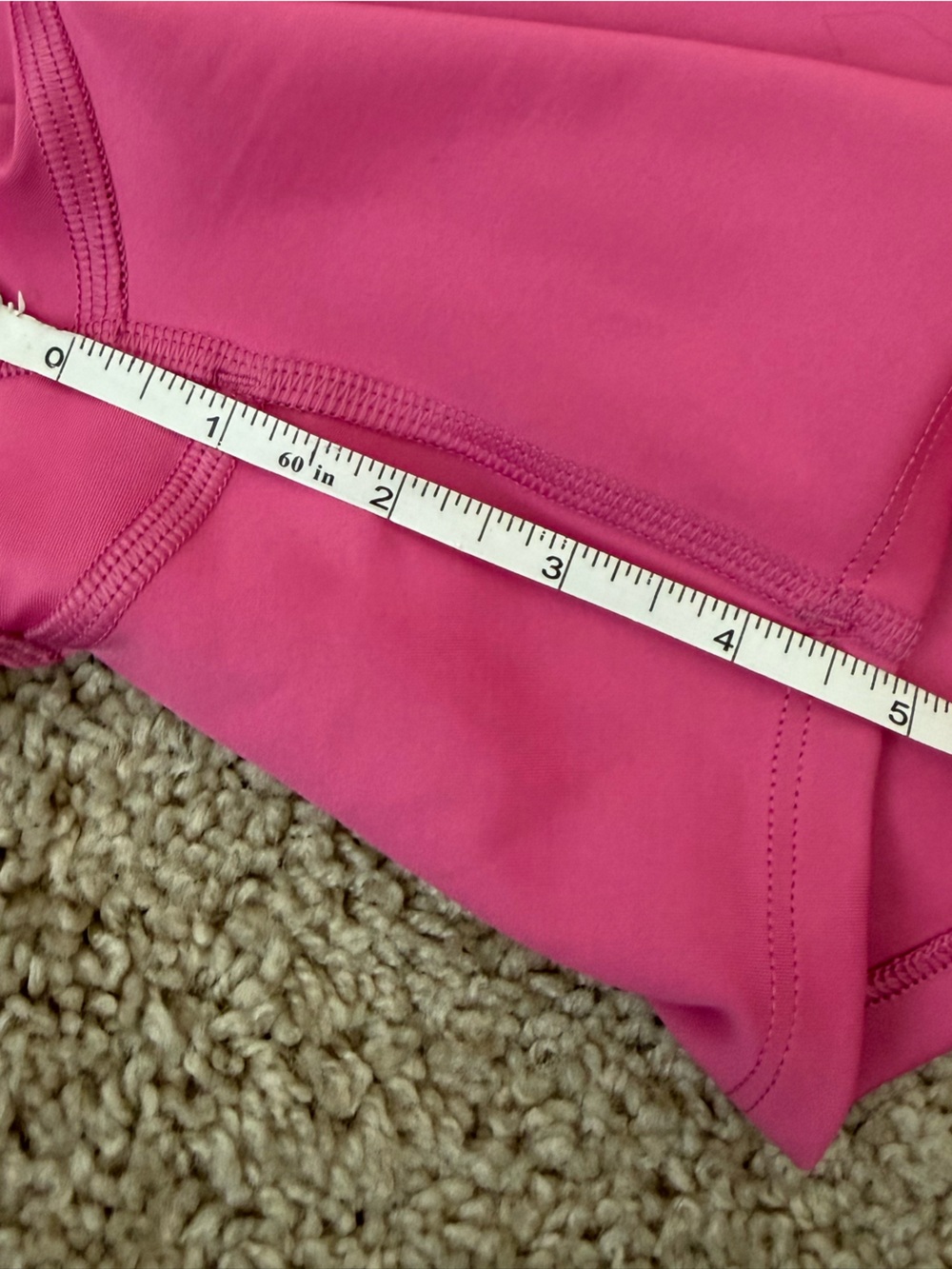 Alo Airlift Energy Short 5” Pink - Picture 7 of 7